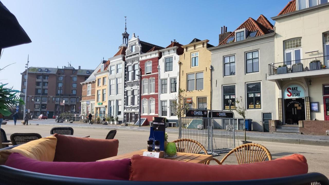Rijksmonument Havenzicht, Met Zeezicht, Ligging Direct Aan Zee En Centrum 블리싱겐 외부 사진